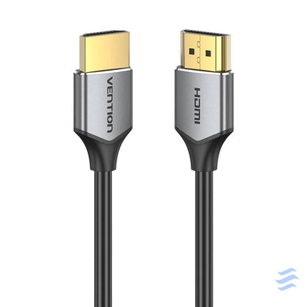 Ultra Thin HDMI Cable Vention ALEHH 2m 4K 60Hz (Gray) Video cables