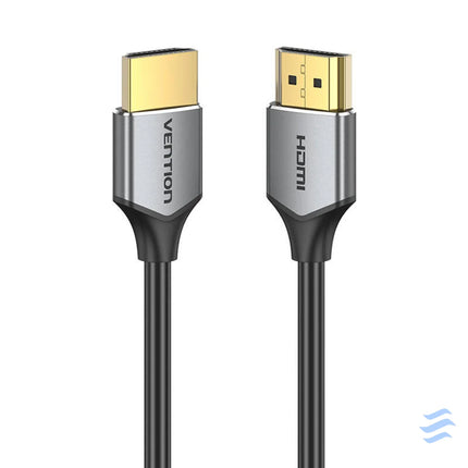 Ultra Thin HDMI Cable Vention ALEHI 3m 4K 60Hz (Gray) Video cables