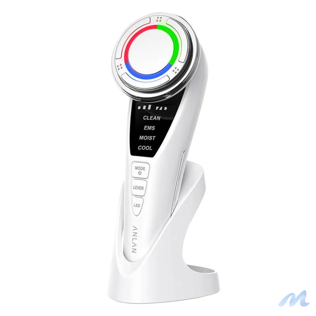 Ultrasonic facial massager with light therapy ANLAN 01-ADRY15-001
