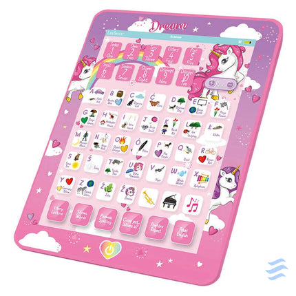 Unicorn bilingual talking educational tablet Educational and interactive