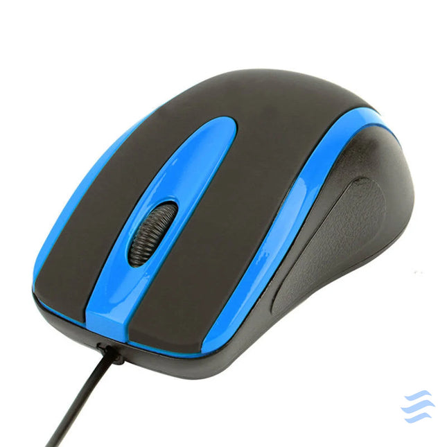 Universal mouse Havit MS753 (black & blue) Wired