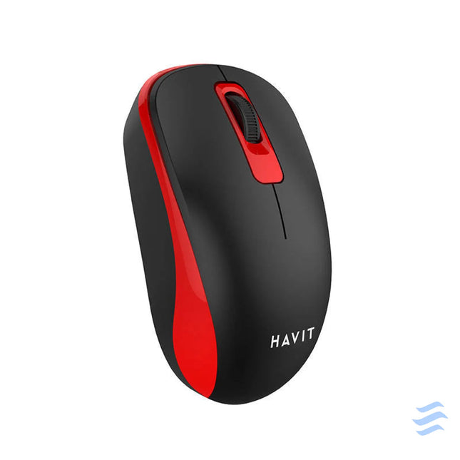 Universal wireless mouse Havit MS626GT (black&red) Wireless