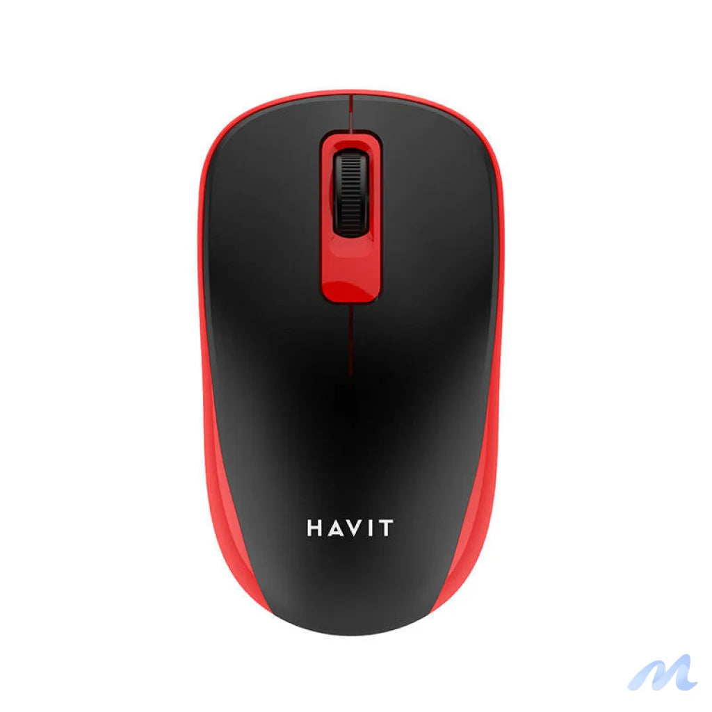 Universal wireless mouse Havit MS626GT (black&red)