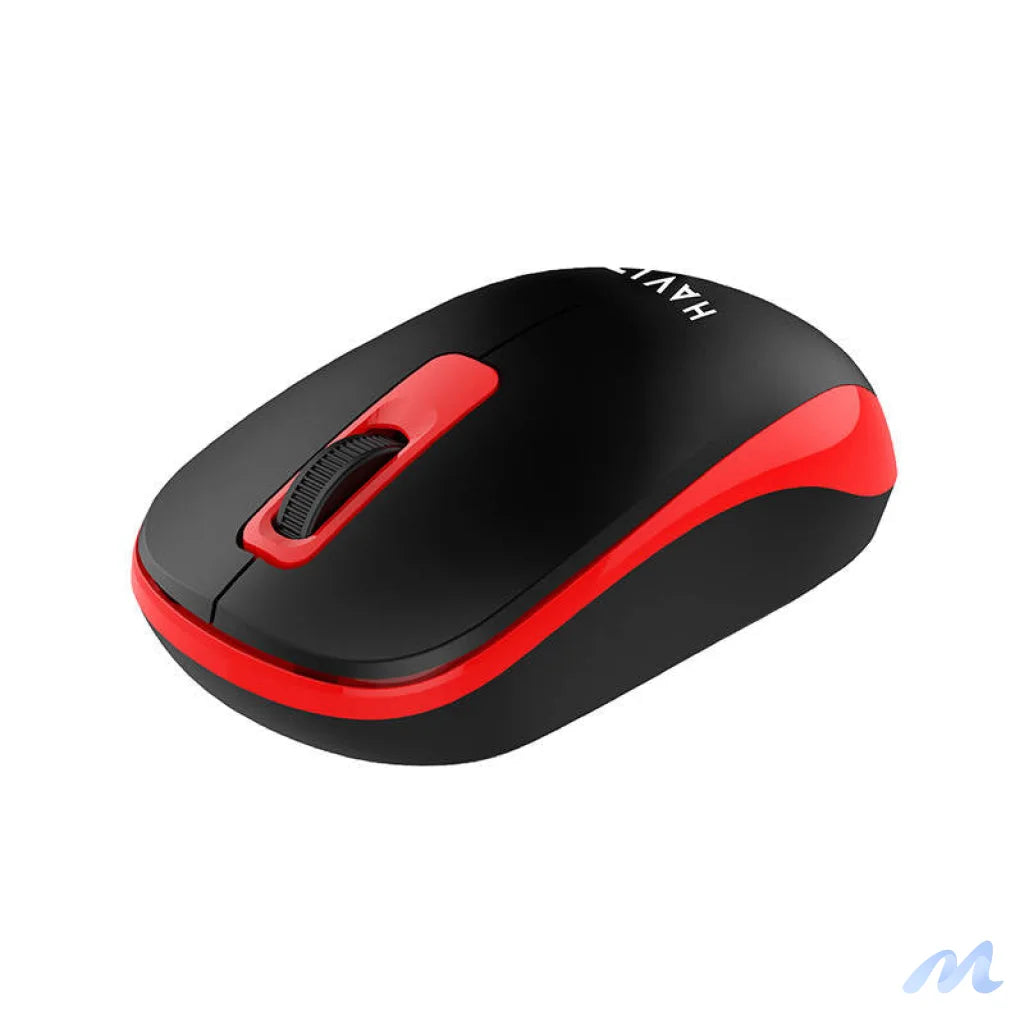Universal wireless mouse Havit MS626GT (black&red)