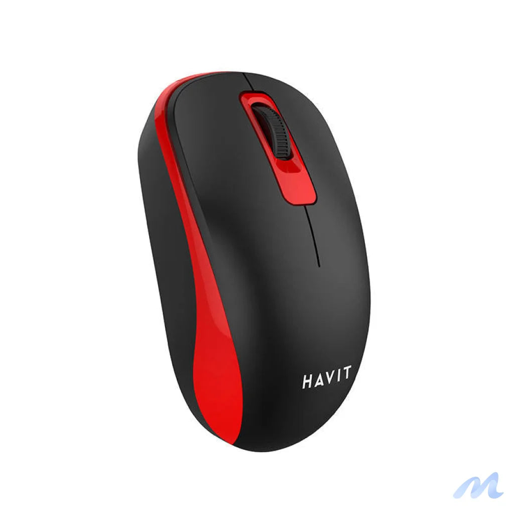 Universal wireless mouse Havit MS626GT (black&red)