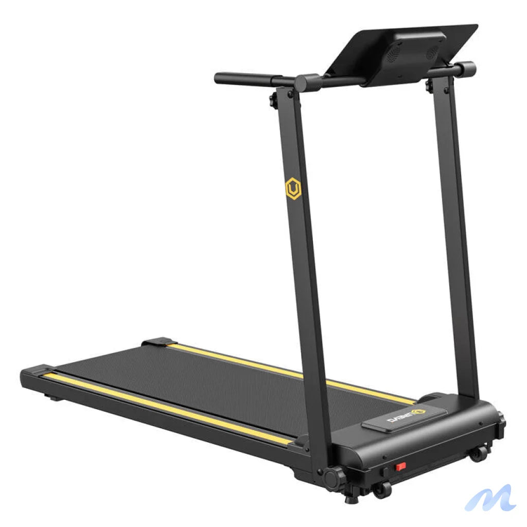 UREVO Foldi Mini folding electric treadmill (black and orange)