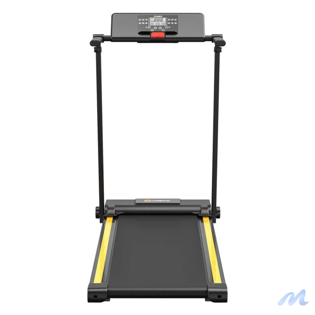 UREVO Foldi Mini folding electric treadmill (black and orange)