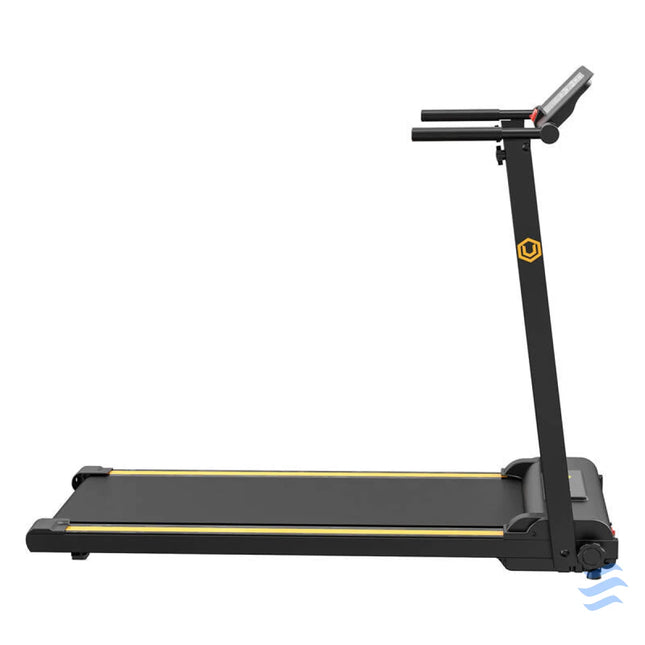 UREVO Foldi Mini folding electric treadmill (black and orange) Electric treadmills