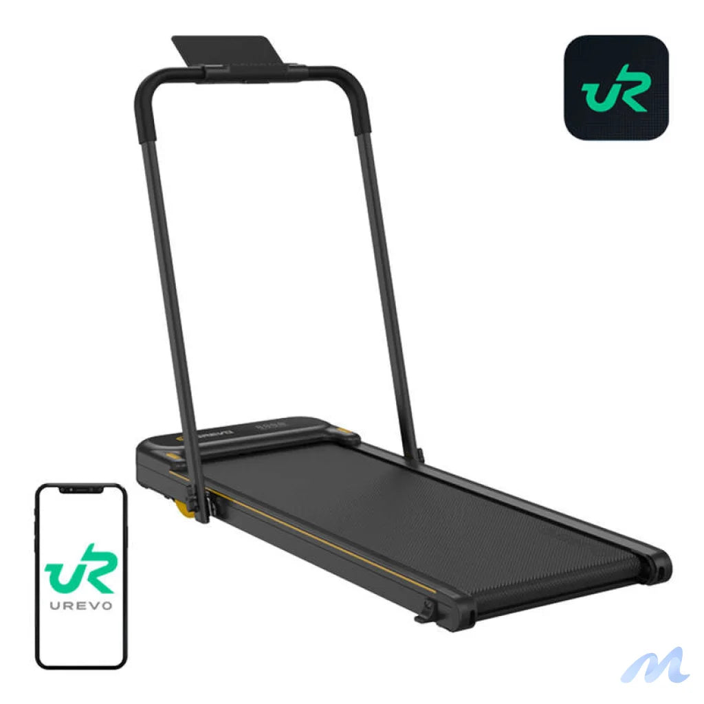 UREVO Strol 2E Smart 2-in-1 electric treadmill (black)