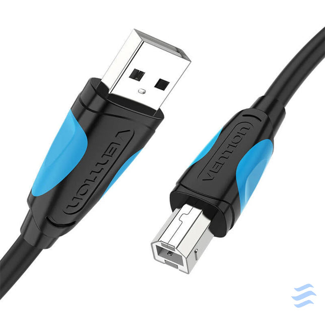 USB 2.0 A to USB B printer cable Vention VAS A16 B100 1m Black USB cables