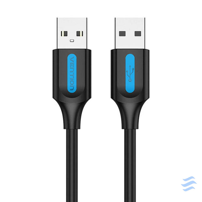 USB 2.0 cable Vention COJBH 2A 2m Black PVC USB cables