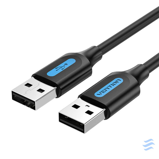 USB 2.0 cable Vention COJBH 2A 2m Black PVC USB cables