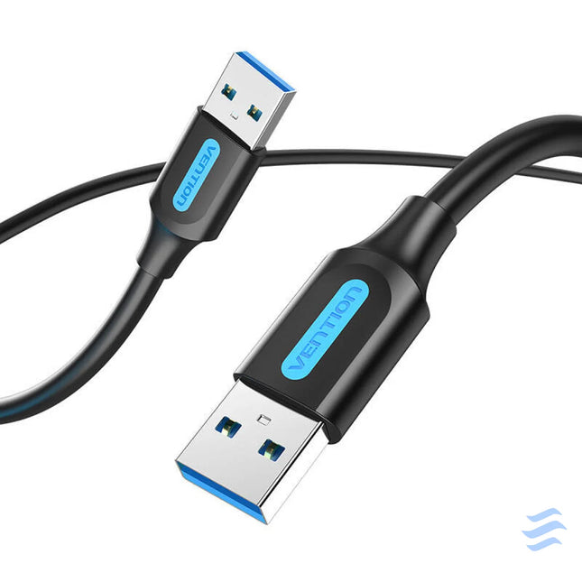 USB 3.0 cable Vention CONBH 2A 2m Black PVC USB cables