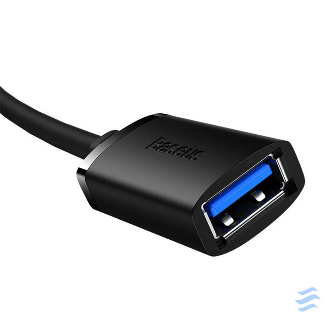 USB 3.0 Extension cable Baseus male to female AirJoy Series 1.5m (black) USB cables