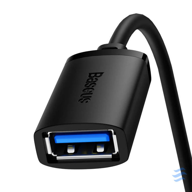 USB 3.0 Extension cable Baseus male to female AirJoy Series 1.5m (black) USB cables