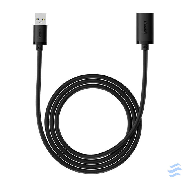 USB 3.0 Extension cable Baseus male to female AirJoy Series 1.5m (black) USB cables