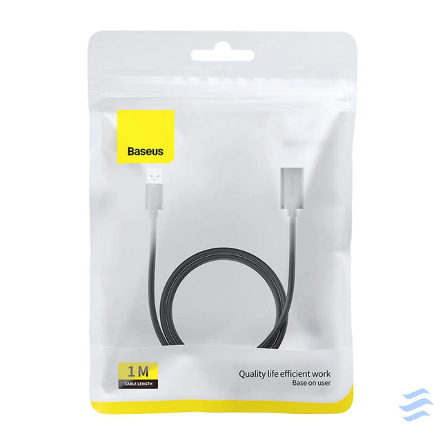 USB 3.0 Extension cable Baseus male to female AirJoy Series 1m (black) USB cables