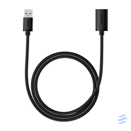 USB 3.0 Extension cable Baseus male to female AirJoy Series 1m (black) USB cables
