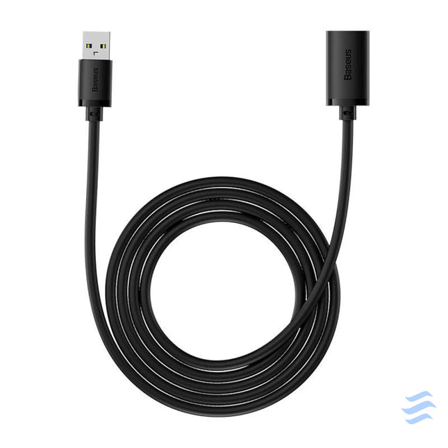 USB 3.0 Extension cable Baseus male to female AirJoy Series 2m (black) USB cables