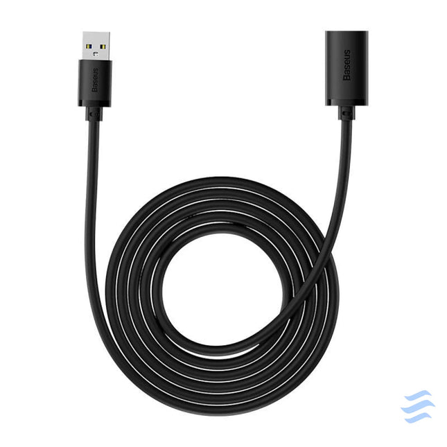 USB 3.0 Extension cable Baseus male to female AirJoy Series 3m (black) USB cables