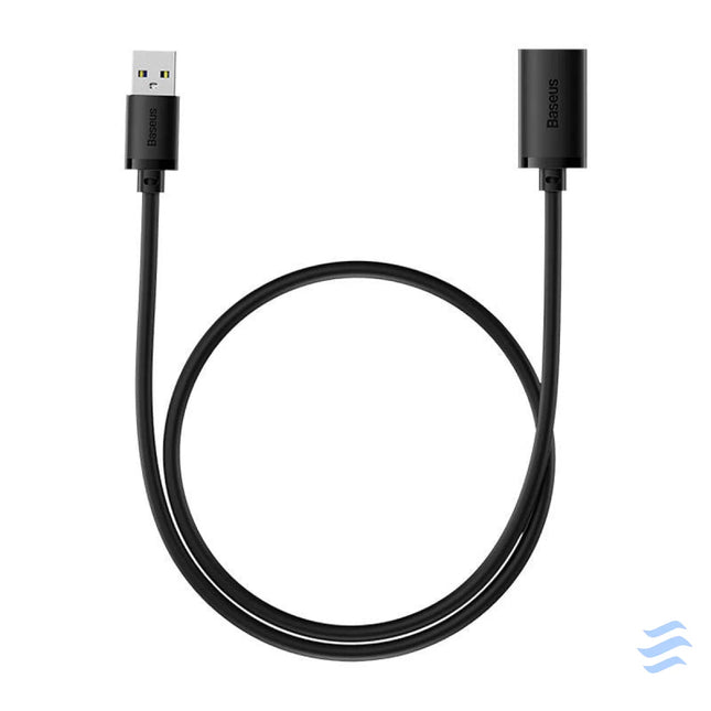 USB 3.0 Extension cable Baseus male to female AirJoy Series 0.5m (black) USB cables