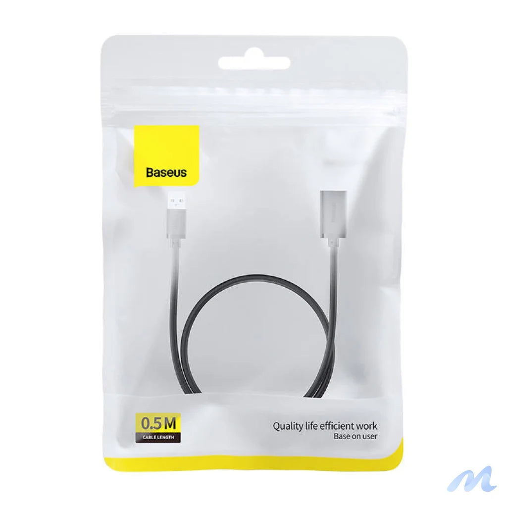 USB 3.0 Extension cable Baseus male to female, AirJoy Series, 0.5m (black)