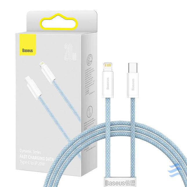 USB C cable for Lightning Baseus Dynamic Series 20W 1m (blue) USB C to Lightning