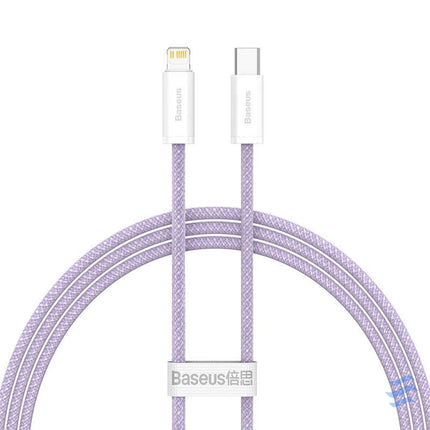 USB C cable for Lightning Baseus Dynamic Series 20W 1m (purple) USB C to Lightning