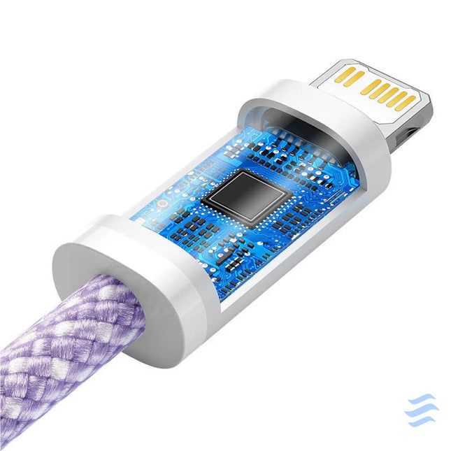 USB C cable for Lightning Baseus Dynamic Series 20W 1m (purple) USB C to Lightning