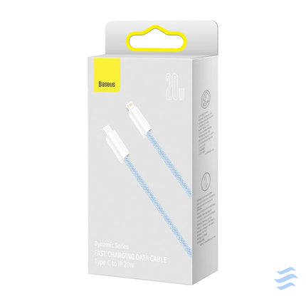 USB C cable for Lightning Baseus Dynamic Series 20W 2m (blue) USB C to Lightning