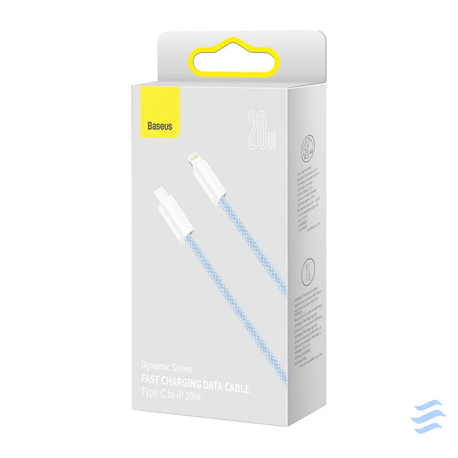 USB C cable for Lightning Baseus Dynamic Series 20W 2m (blue) USB C to Lightning