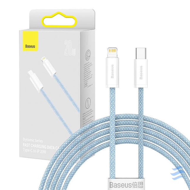 USB C cable for Lightning Baseus Dynamic Series 20W 2m (blue) USB C to Lightning