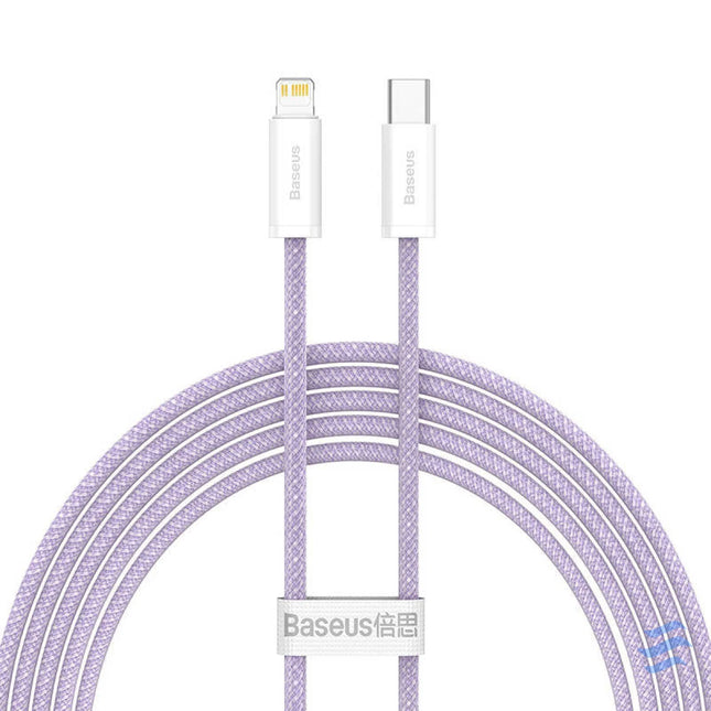 USB C cable for Lightning Baseus Dynamic Series 20W 2m (purple) USB C to Lightning