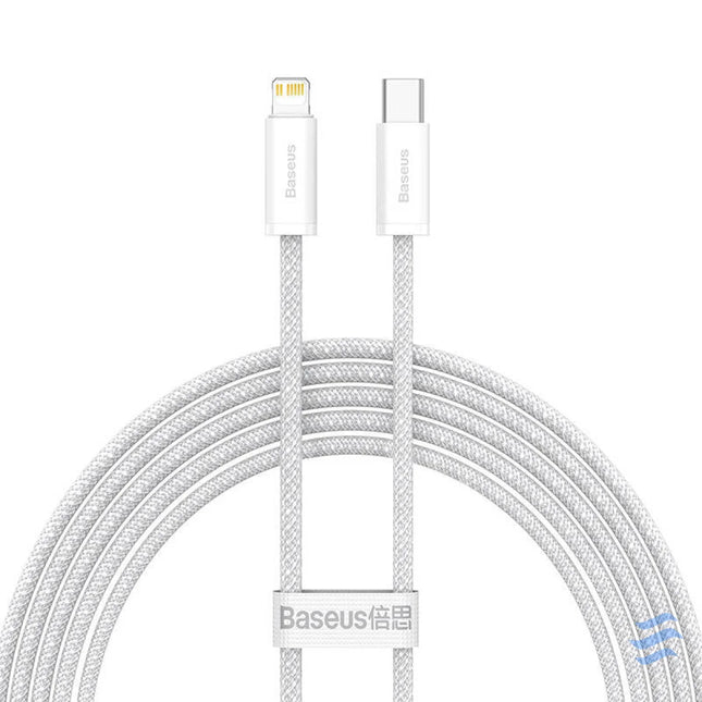 USB C cable for Lightning Baseus Dynamic Series 20W 2m (white) USB C to Lightning