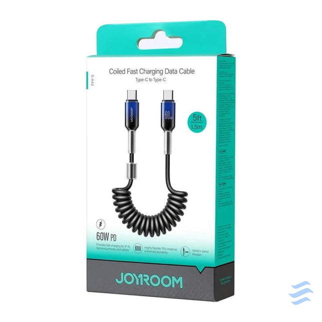 USB C USB C Joyroom cable S A43 60W 1.5m black USB C to USB C