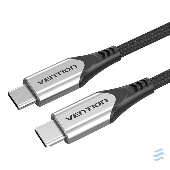 USB C to USB C 60W cable Vention TAAHD 0.5m (gray) USB C to USB C