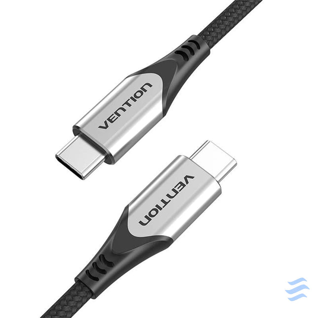 USB C to USB C 60W cable Vention TAAHD 0.5m (gray) USB C to USB C