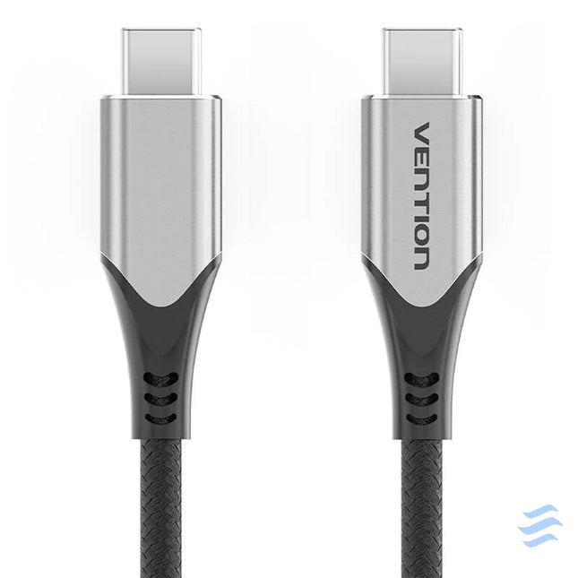USB C to USB C 60W cable Vention TAAHD 0.5m (gray) USB C to USB C