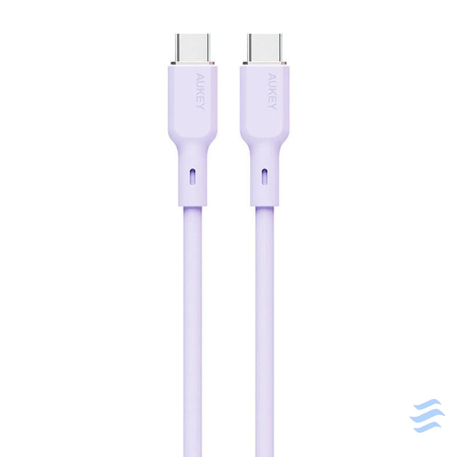 USB C to USB C Cable Aukey CB SCC102 100W 1.8m (lavender) USB C to USB C