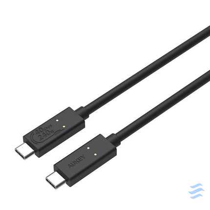 USB C to USB C Cable Aukey CB TCC241 240W 0.8m (black) USB C to USB C