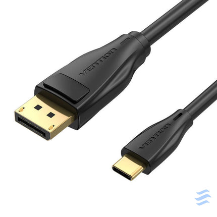 USB C to DisplayPort 1.4 Cable Vention CGYBG 1,5m 8K 60Hz/4K 120Hz (black) Video cables