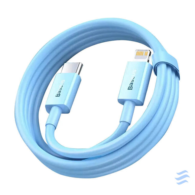 USB C to Lightning cable Baseus,PD 20W 1m (blue) USB C to Lightning
