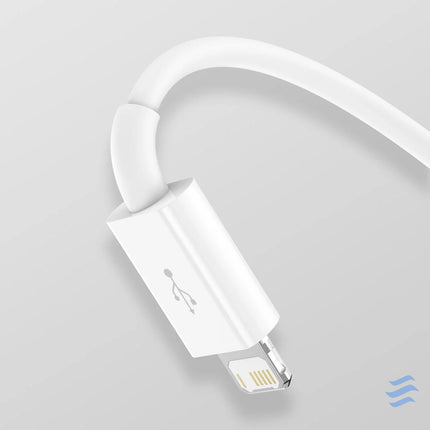 USB cable 3in1 Baseus Superior Series USB to micro USB / USB C / Lightning 3.5A 1.5m (white) Combo Cables