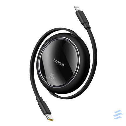 USB Cable Baseus Free2Pull USB C to iP 20W 1m (black) USB C to Lightning