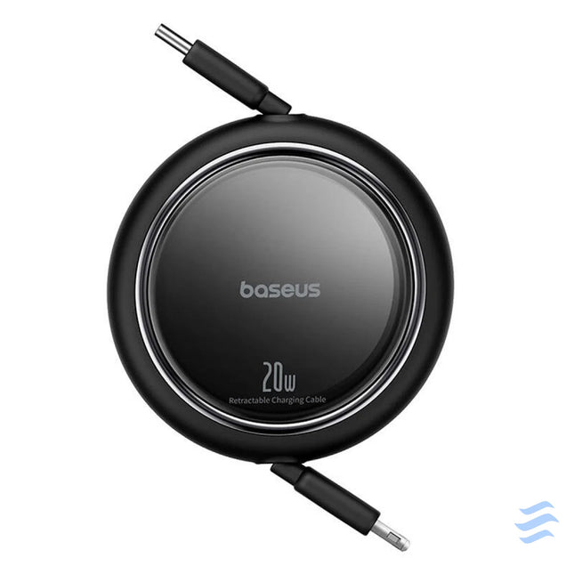 USB Cable Baseus Free2Pull USB C to iP 20W 1m (black) USB C to Lightning
