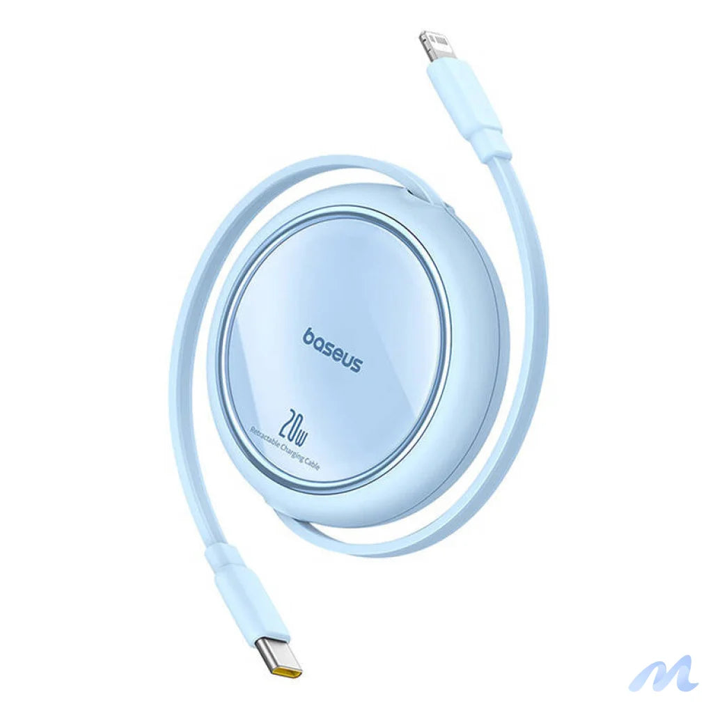 USB Cable Baseus Free2Pull USB-C to iP 20W 1m (blue)