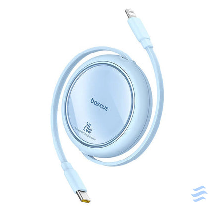 USB Cable Baseus Free2Pull USB C to iP 20W 1m (blue) USB to Lightning