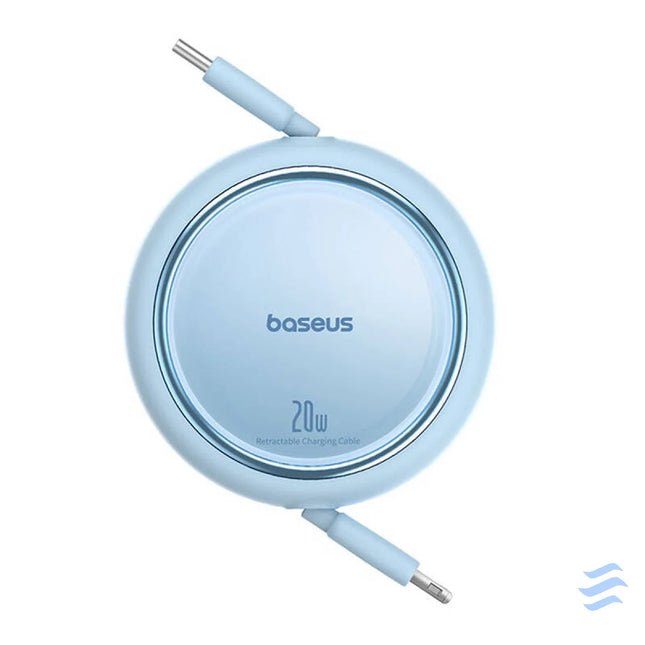 USB Cable Baseus Free2Pull USB C to iP 20W 1m (blue) USB to Lightning