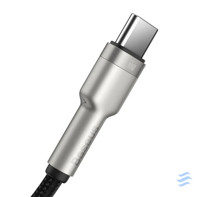 USB cable for USB C Baseus Cafule 66W 0.25m (black) USB to USB C
