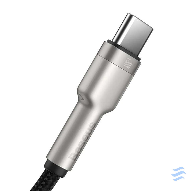 USB cable for USB C Baseus Cafule 66W 2m (black) USB to USB C
